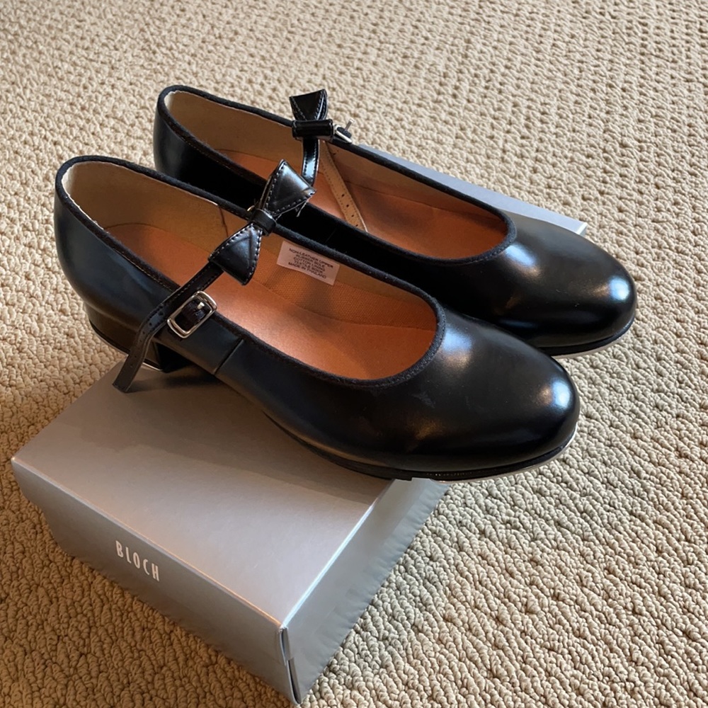 black tap shoes